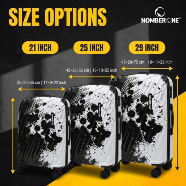 04_尺寸图_规格参数_副本 NOMBERONE Ink Splash Graffiti Hard Shell Luggage, ABS+PC Scratch Resistant Rolling Suitcase with TSA Lock & Silent 360° Spinner Wheels, 21/25/29 Inch Carry On & Checked Street Style Travel Luggage
