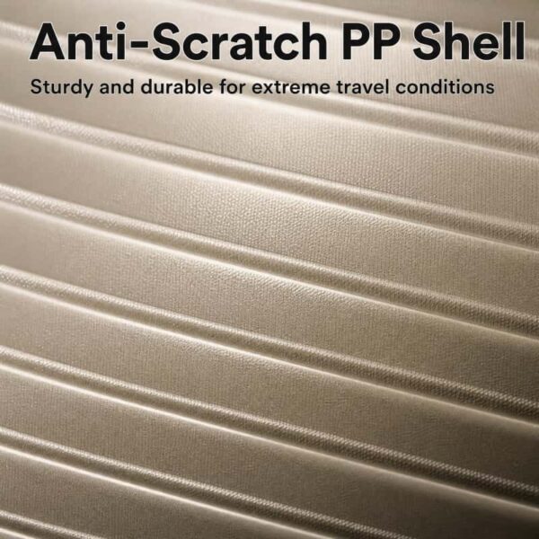 03_Material of Strasbourg Anti-Scratch PP Shell: Sturdy and durable for extreme travel conditions