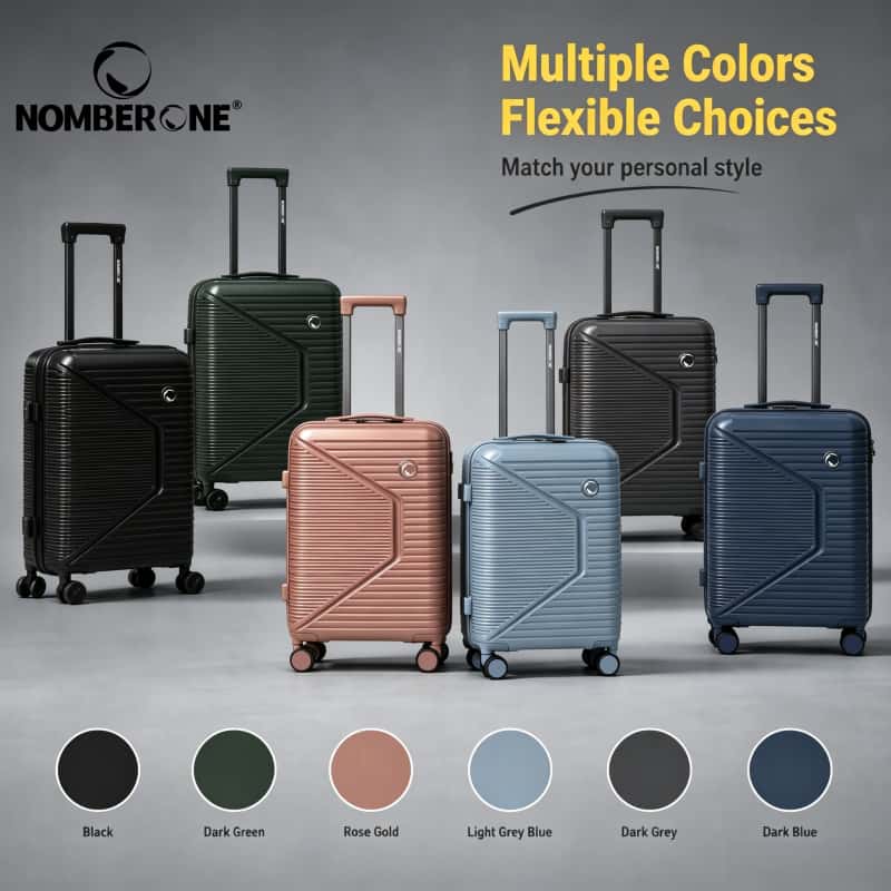 05_多色图_全家出行选配1_副本 Marseille 4-Piece PP Hardside Luggage Set 14/20/24/28 inch