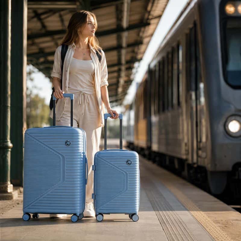 07_人物场景图_留学家庭出游_副本 Marseille 4-Piece PP Hardside Luggage Set 14/20/24/28 inch